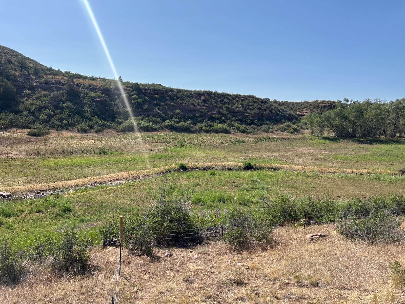 photo of north fork poudre mitigation conservation easement in colorado