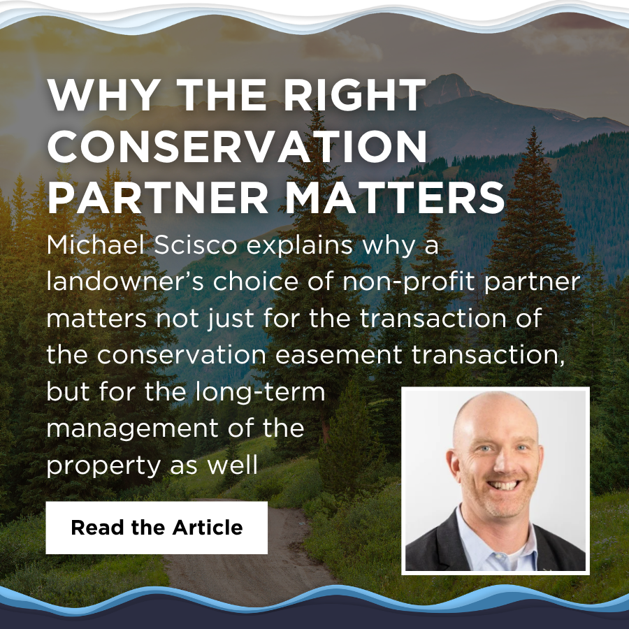 why the right conservation partner matters